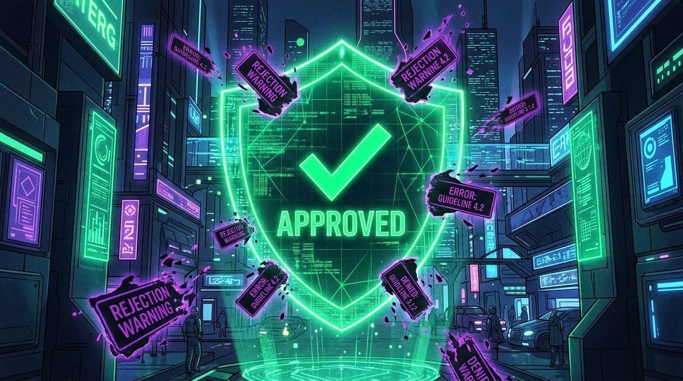 Chapter 9: The App Store Approval Playbook — Beating Guideline 4.2 & Rejections