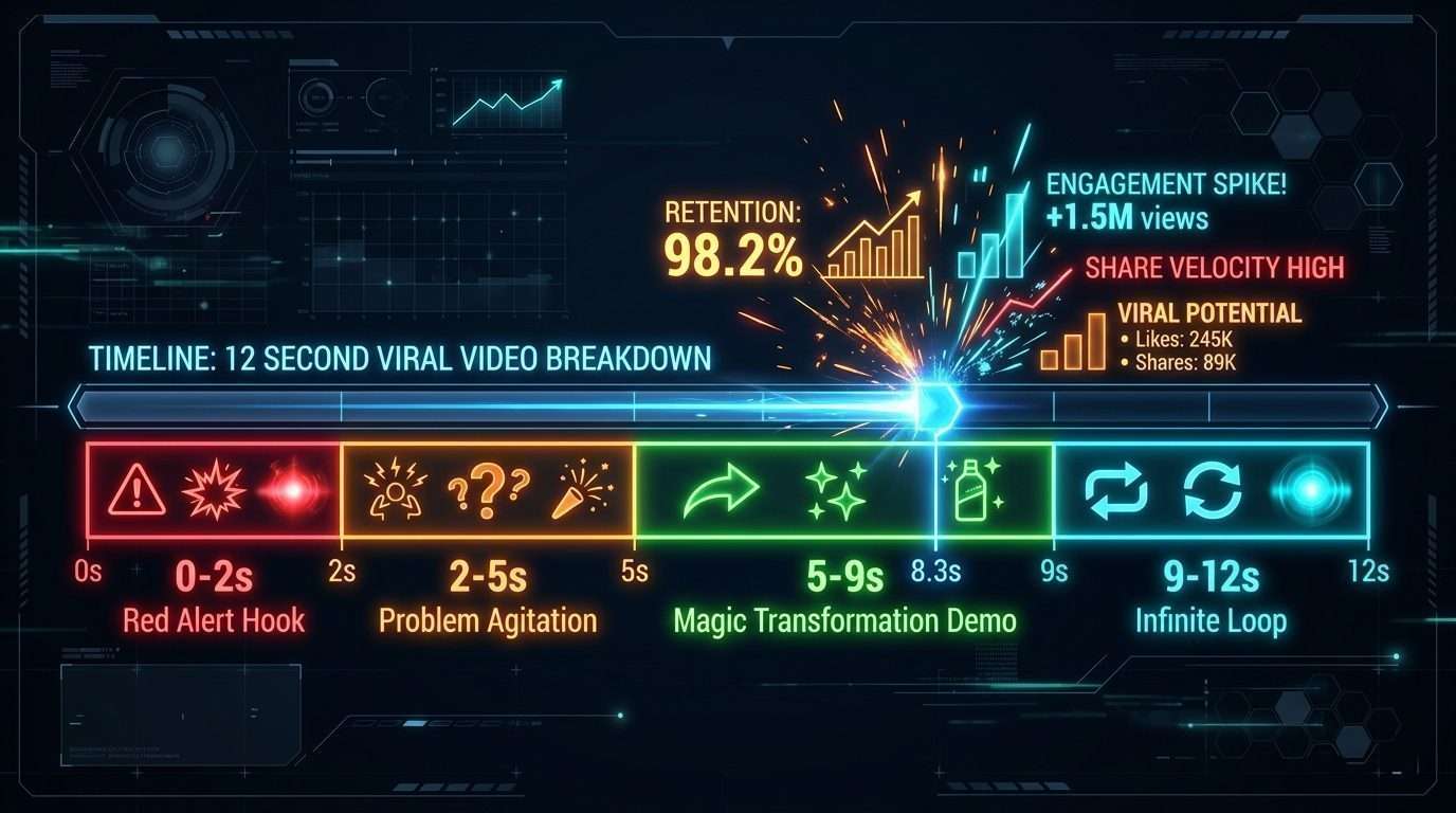 Chapter 11: Short-Form Algorithm Mastery — Hooks, Interrupts & Viral Loops